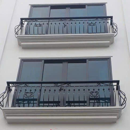 Mẫu lan can biệt thự