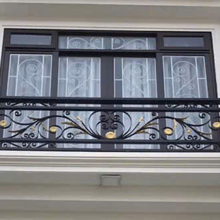 Mẫu lan can đẹp nhà phố