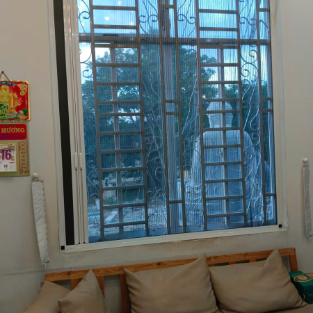 Lưới chống muỗi cửa số phòng khách